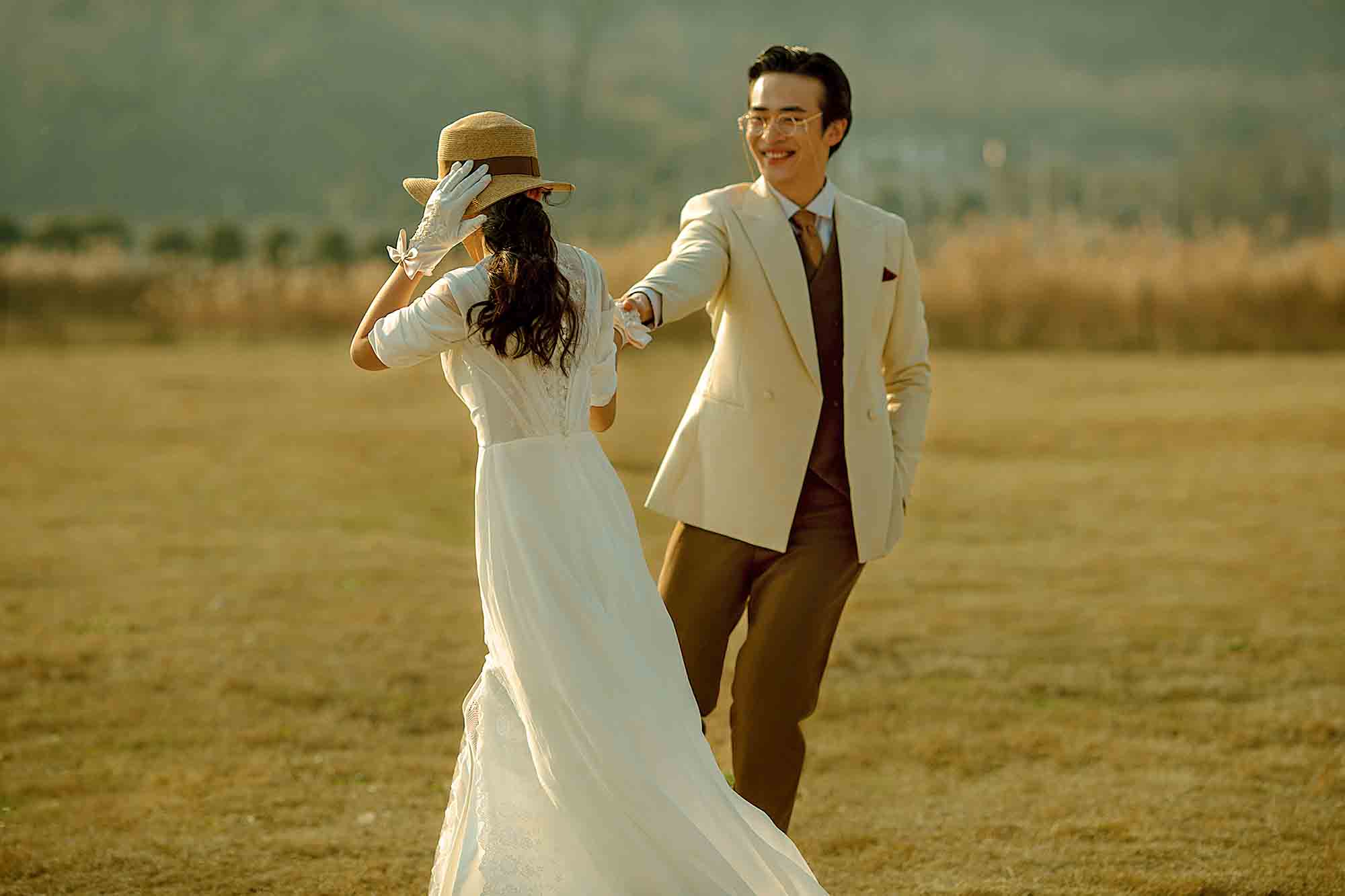 杭州婚纱照~法式文艺感~电影纪实