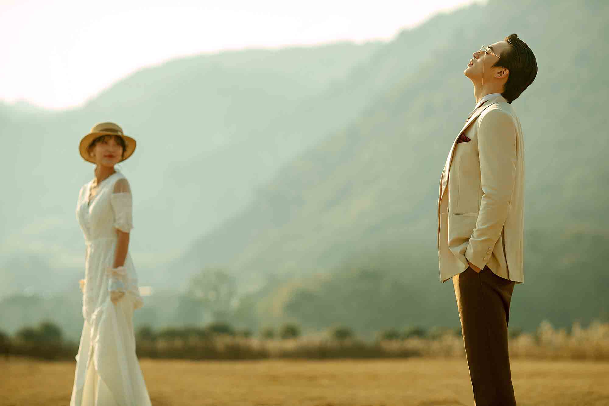 杭州婚纱照~法式文艺感~电影纪实