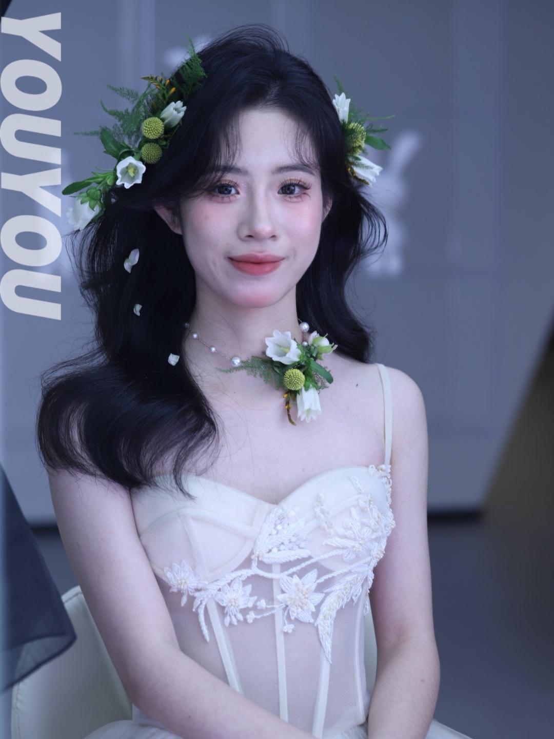 氛圍感鮮花新娘出門妝造