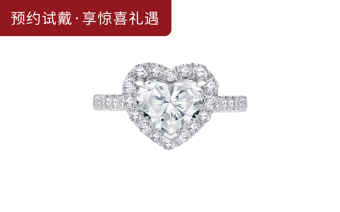 DR HEART系列简奢款求婚钻戒WJ0339
