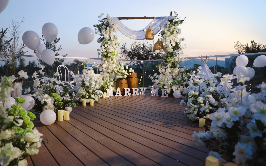 不染婚禮｜小眾高級感溫馨求婚