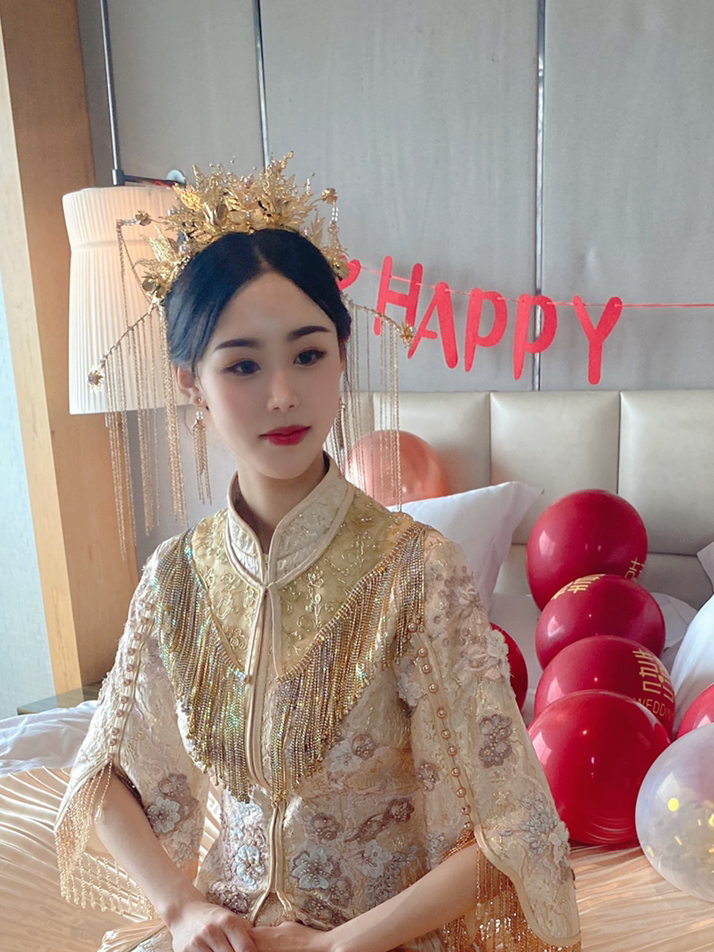 中式婚礼造型
