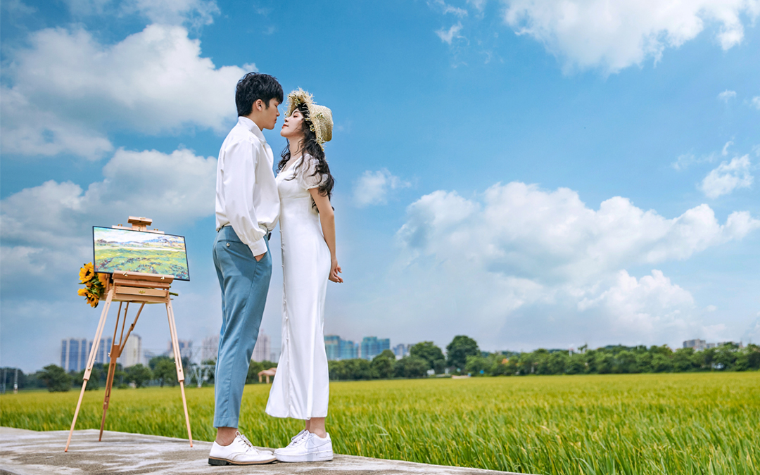 東莞旅拍外景+高級感室內婚紗照