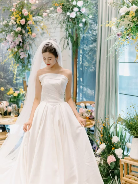 头纱皇冠仪式纱造型艺术设计