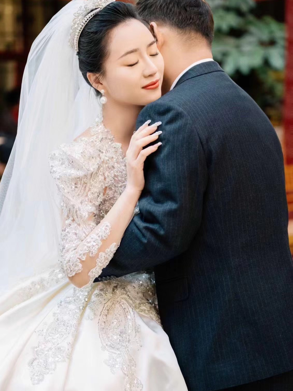 婚礼主纱造型