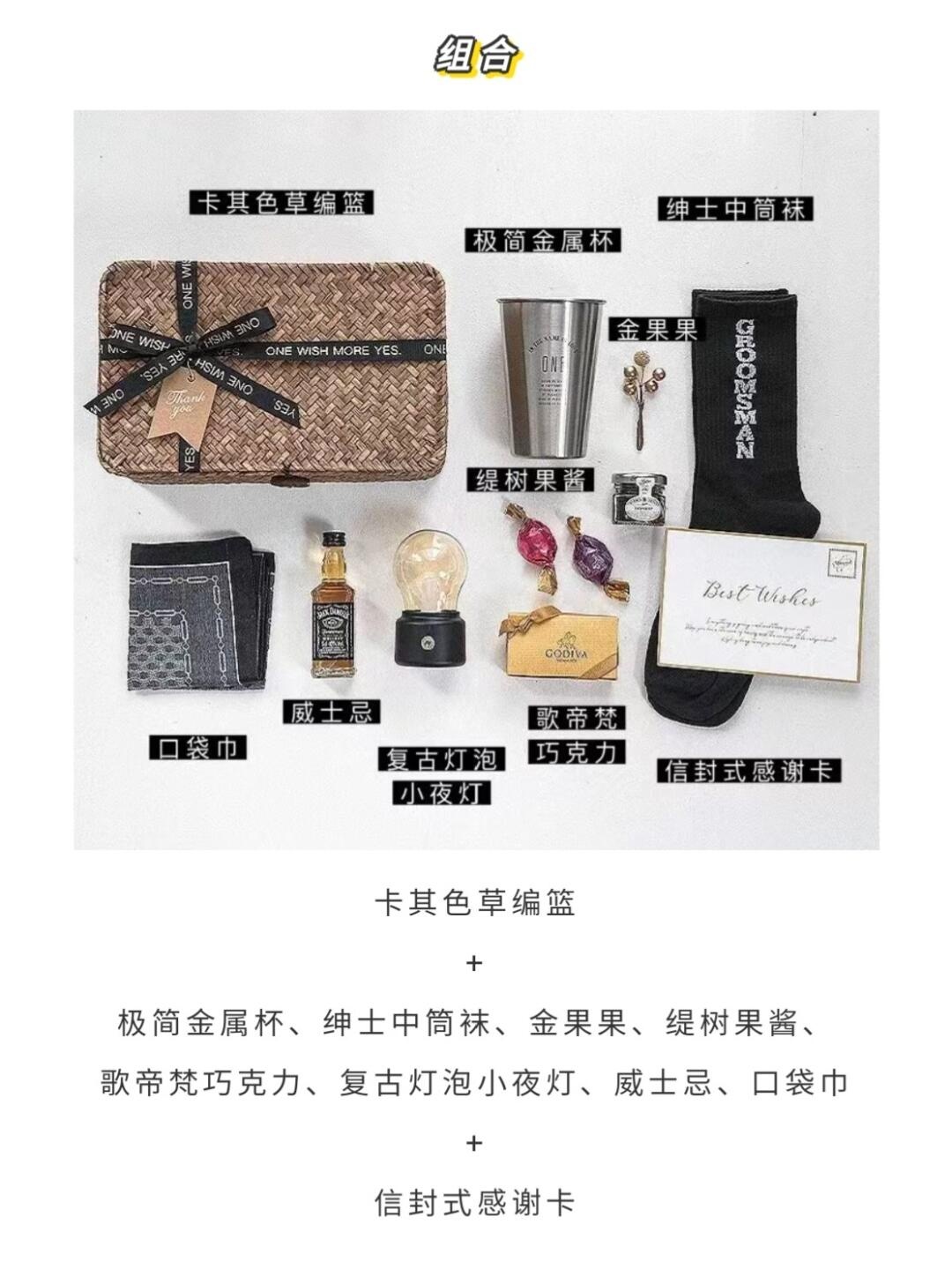 婚礼篇 | 专属男士的伴手礼！！