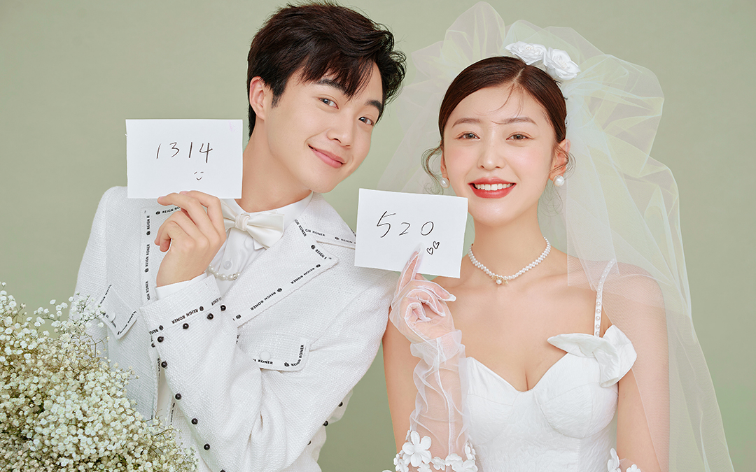 【热拍】清新/韩式简约/仪式感浪漫婚纱照