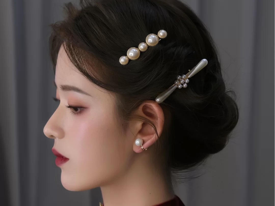 端庄唯美宴会回请妆+订婚