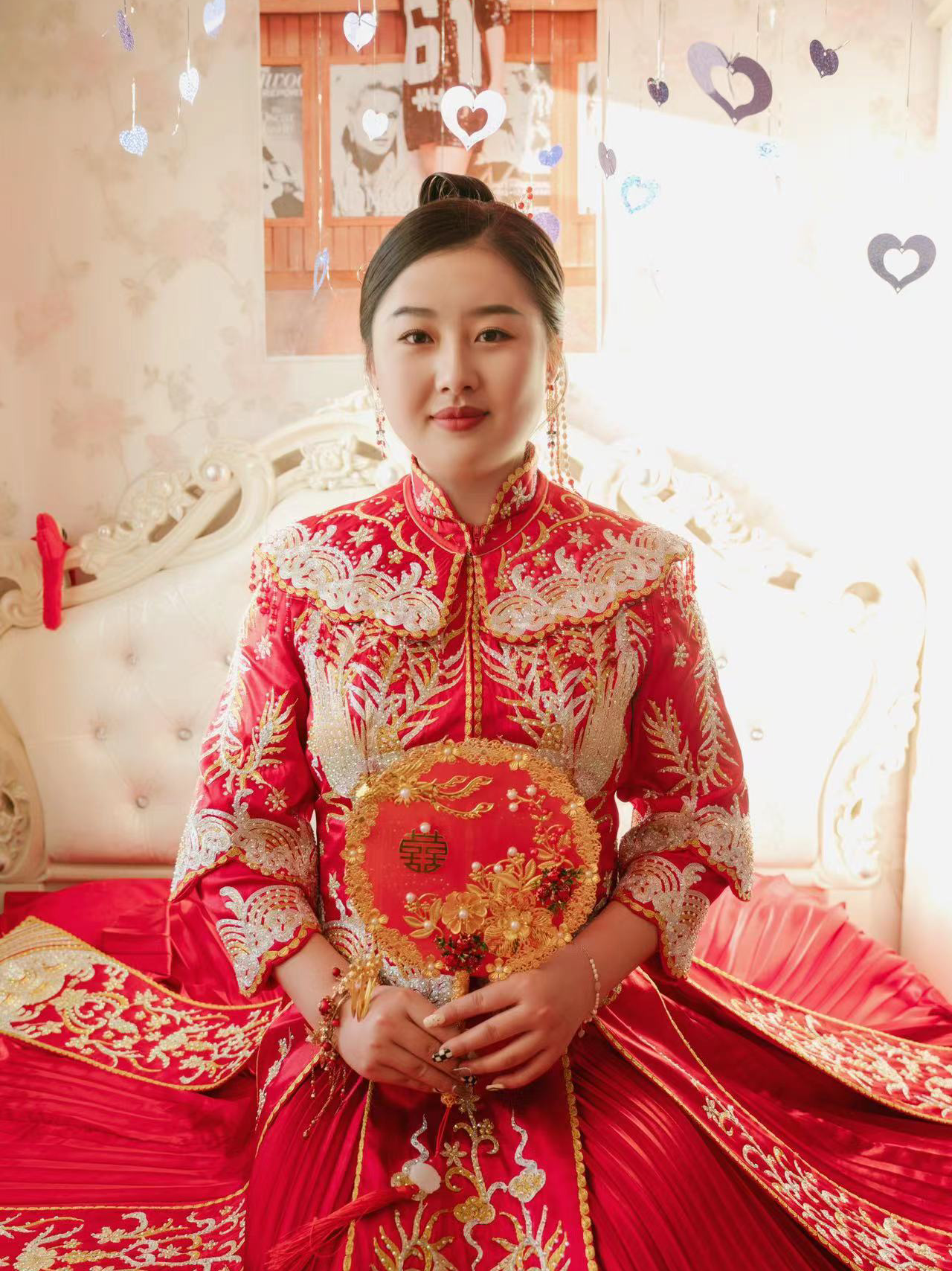 简约大气的秀禾造型