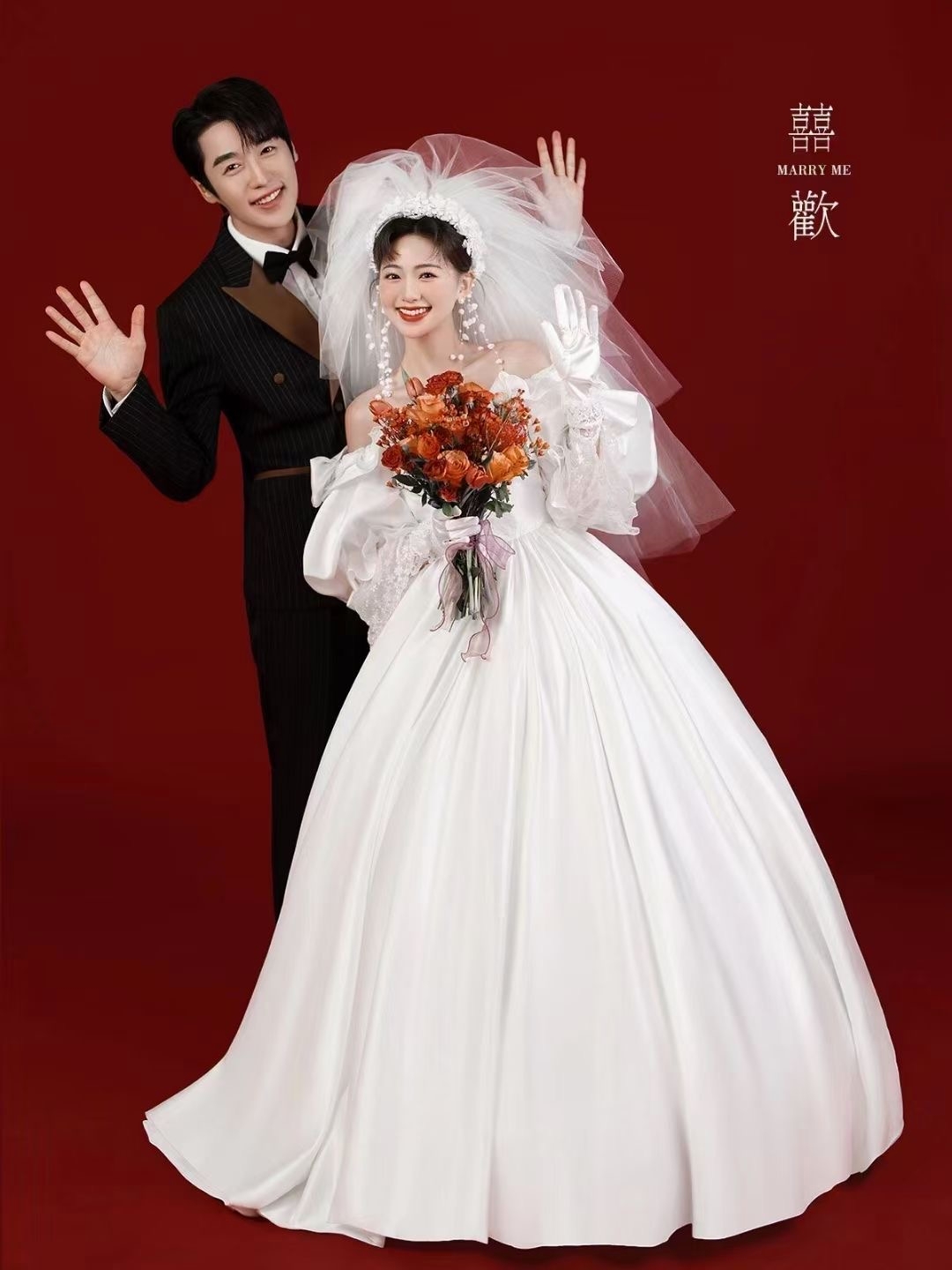 新款韩式主题婚纱