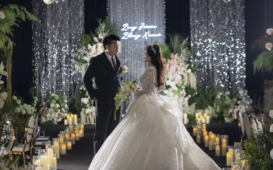 韓系婚禮｜光影感婚禮