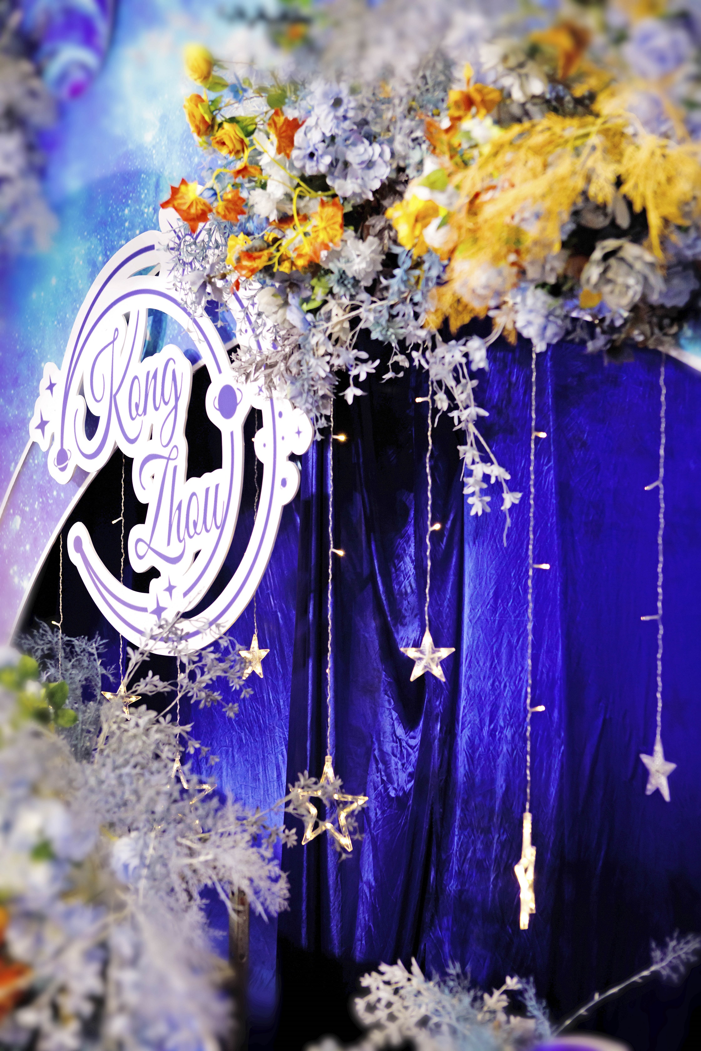 蓝色星月婚礼|1w 唯美大气,星空深邃梦幻