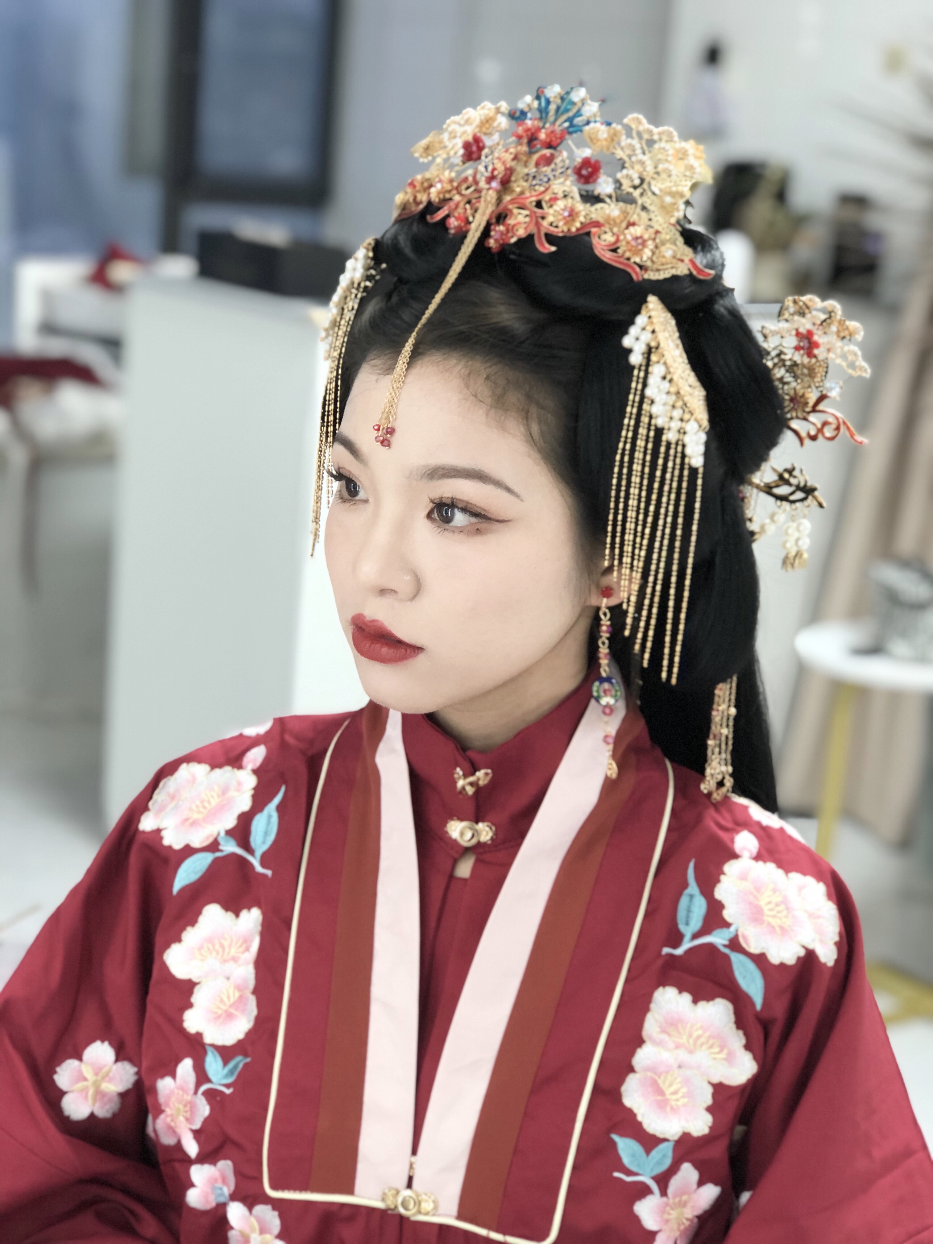 新娘汉服婚服造型