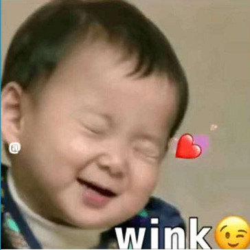 我说