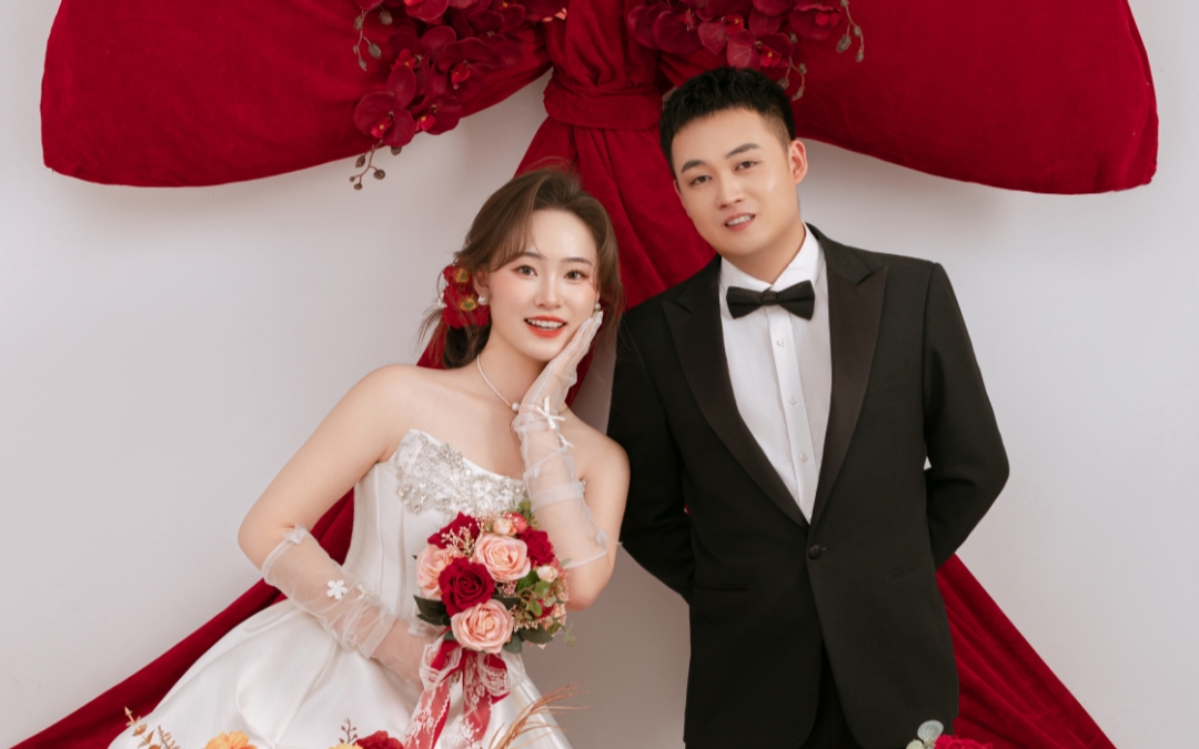 糖分超标的喜嫁婚纱照