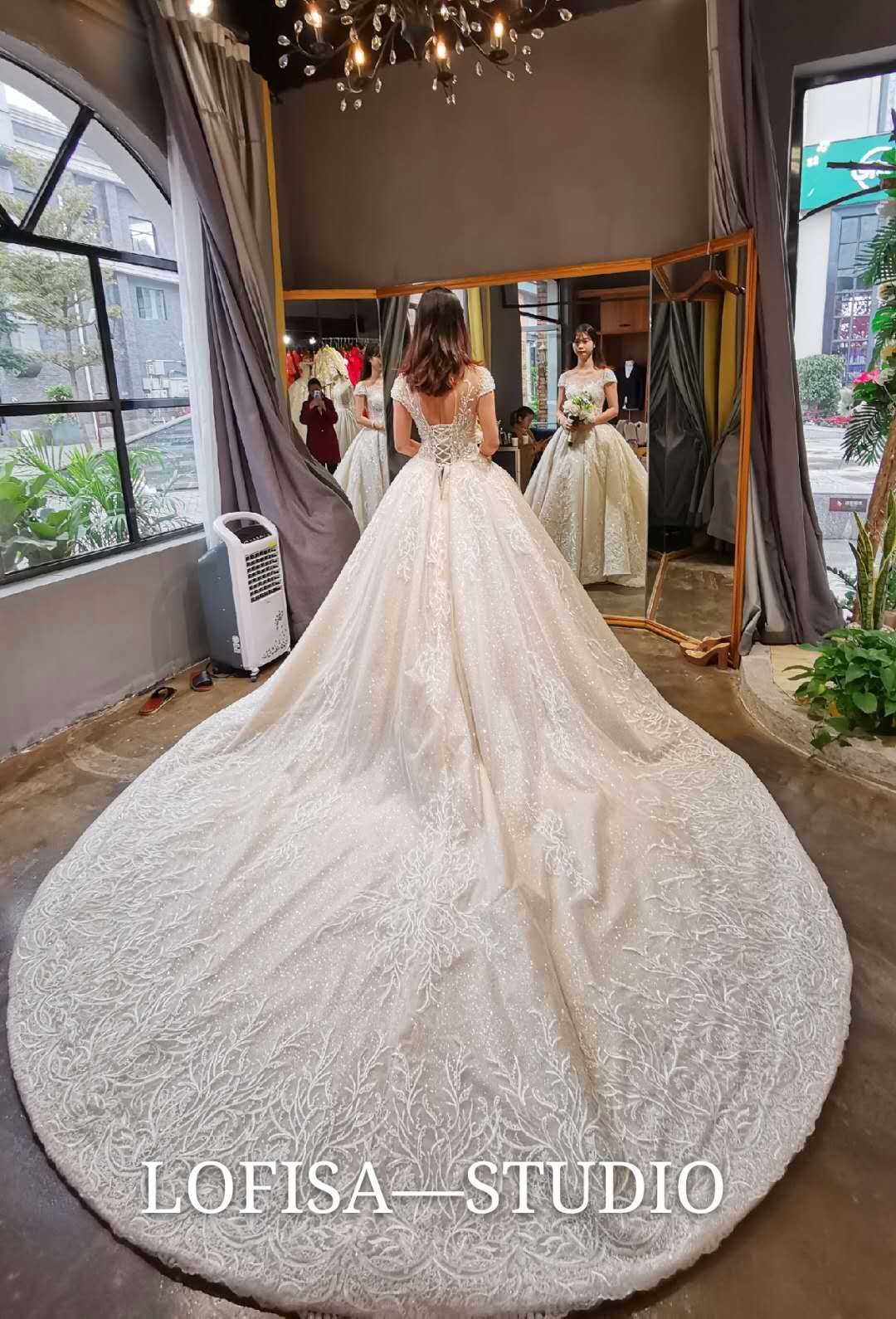 高级婚纱转让