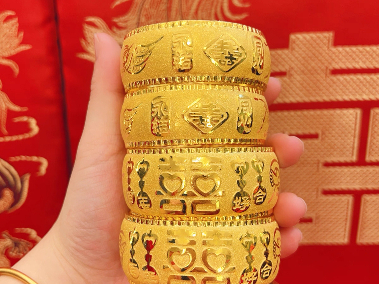 足金婚嫁套装出租