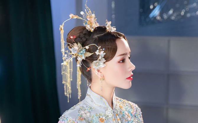 青丝新中式新娘仙气动感造型