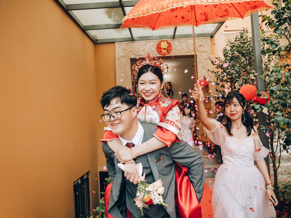 茉莉造型婚礼当天全天跟妆