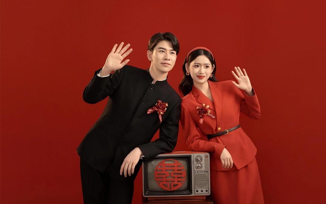 ?????爸媽同款80年代的婚紗照