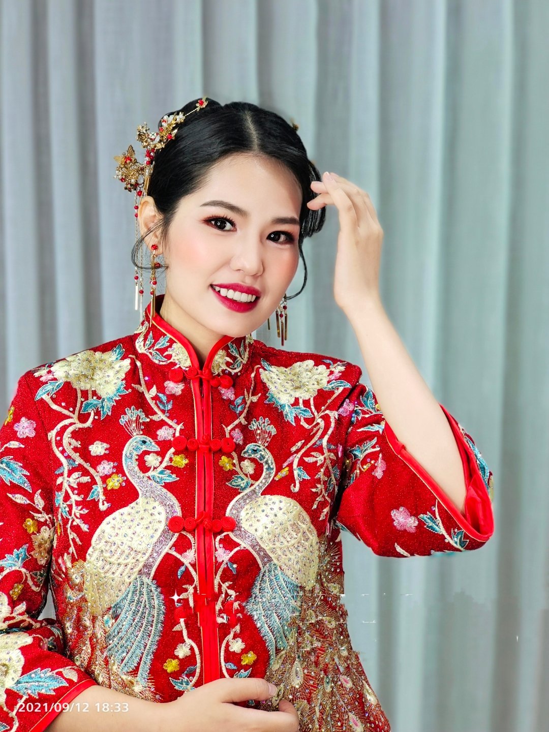 高性價比中式秀禾結(jié)婚禮服租賃