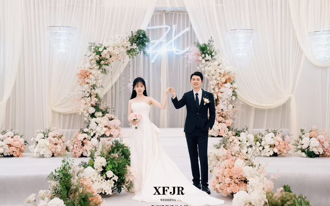 景德镇幸福嫁日婚礼—韩式布幔婚礼
