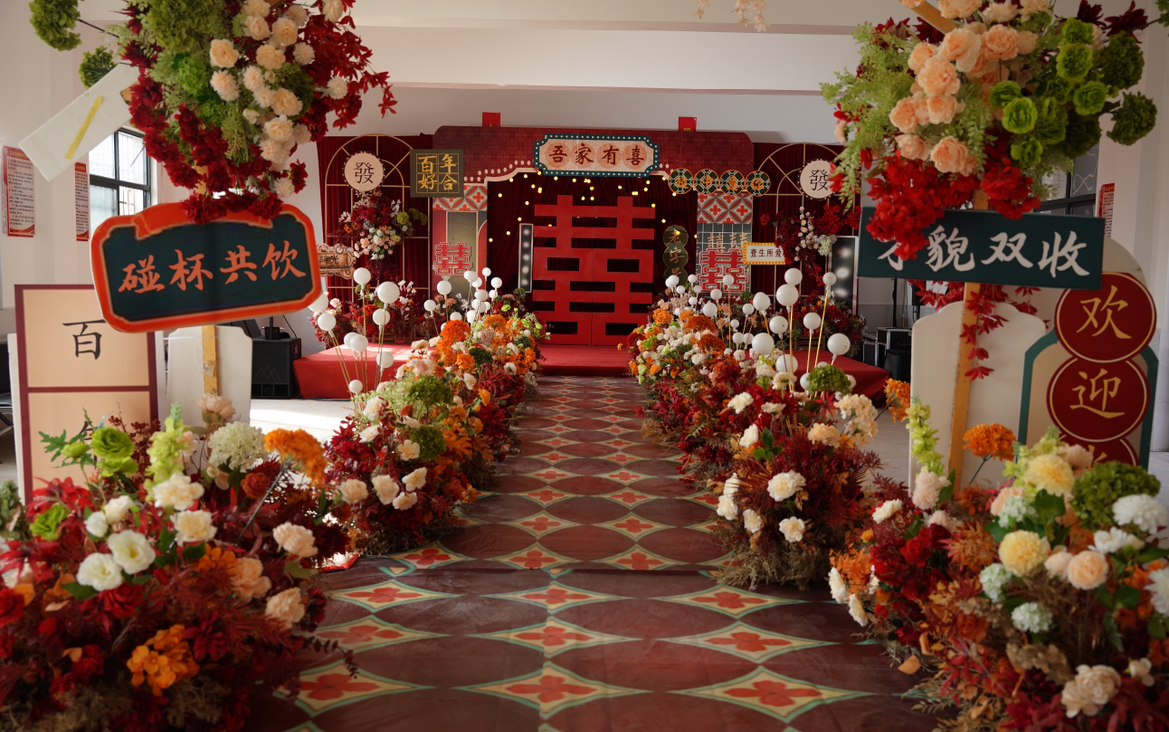 祠堂港式复古婚礼