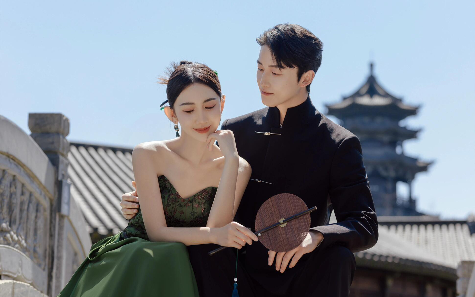 中式婚纱照