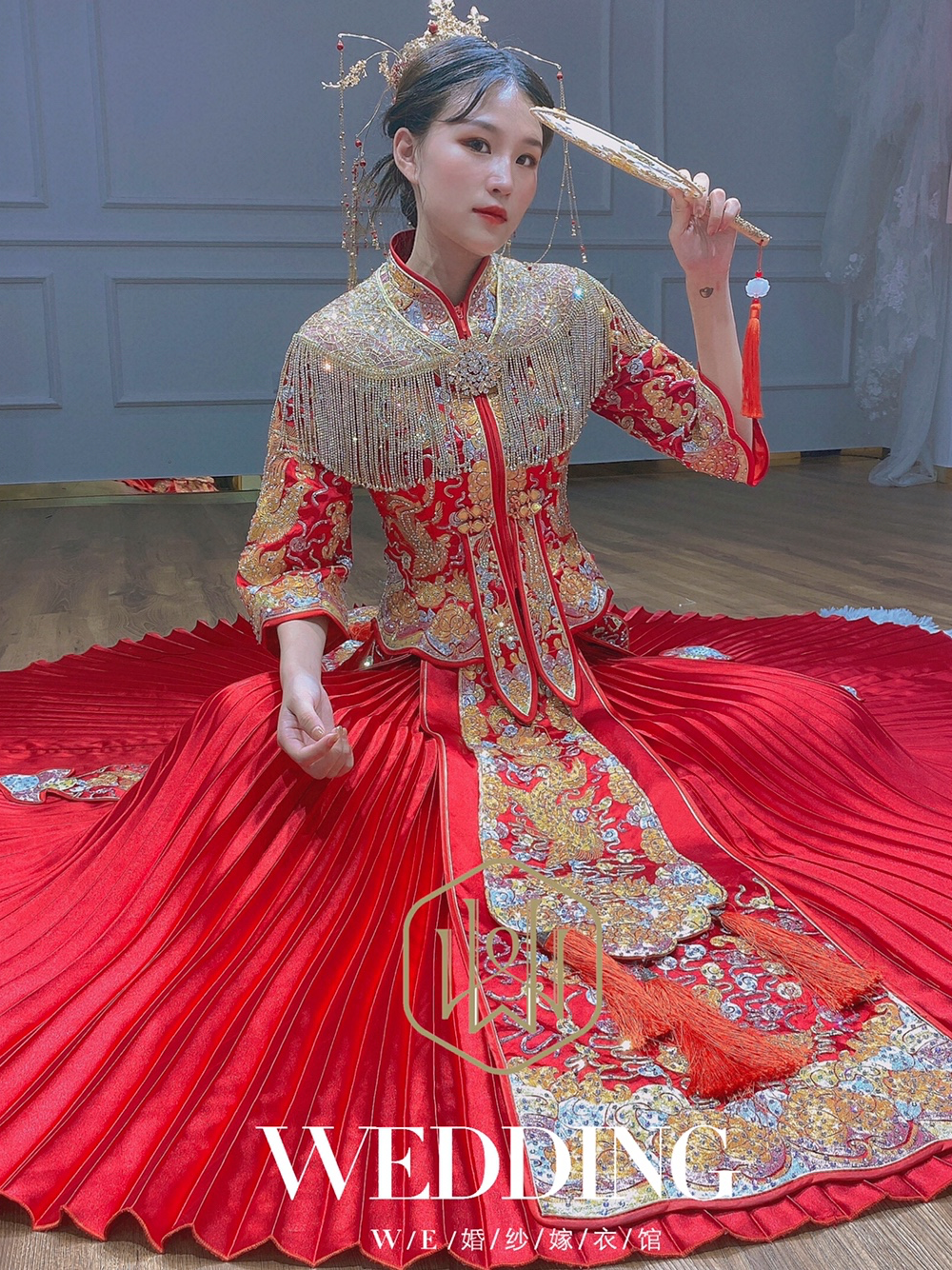 【超值租赁】中式秀禾龙凤褂全场任选