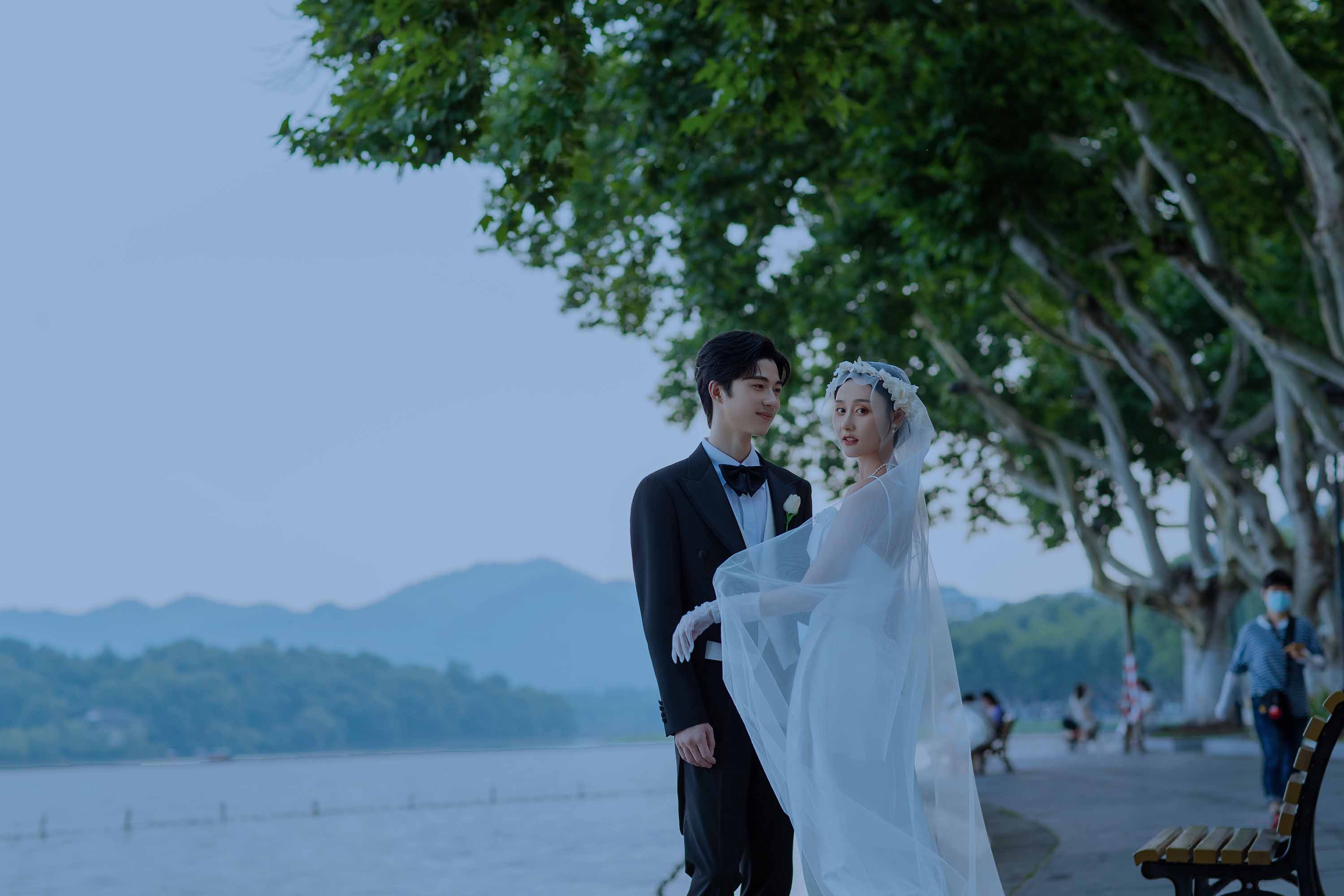 【雨丝摄影】杭州婚纱照~西湖唯美电影感