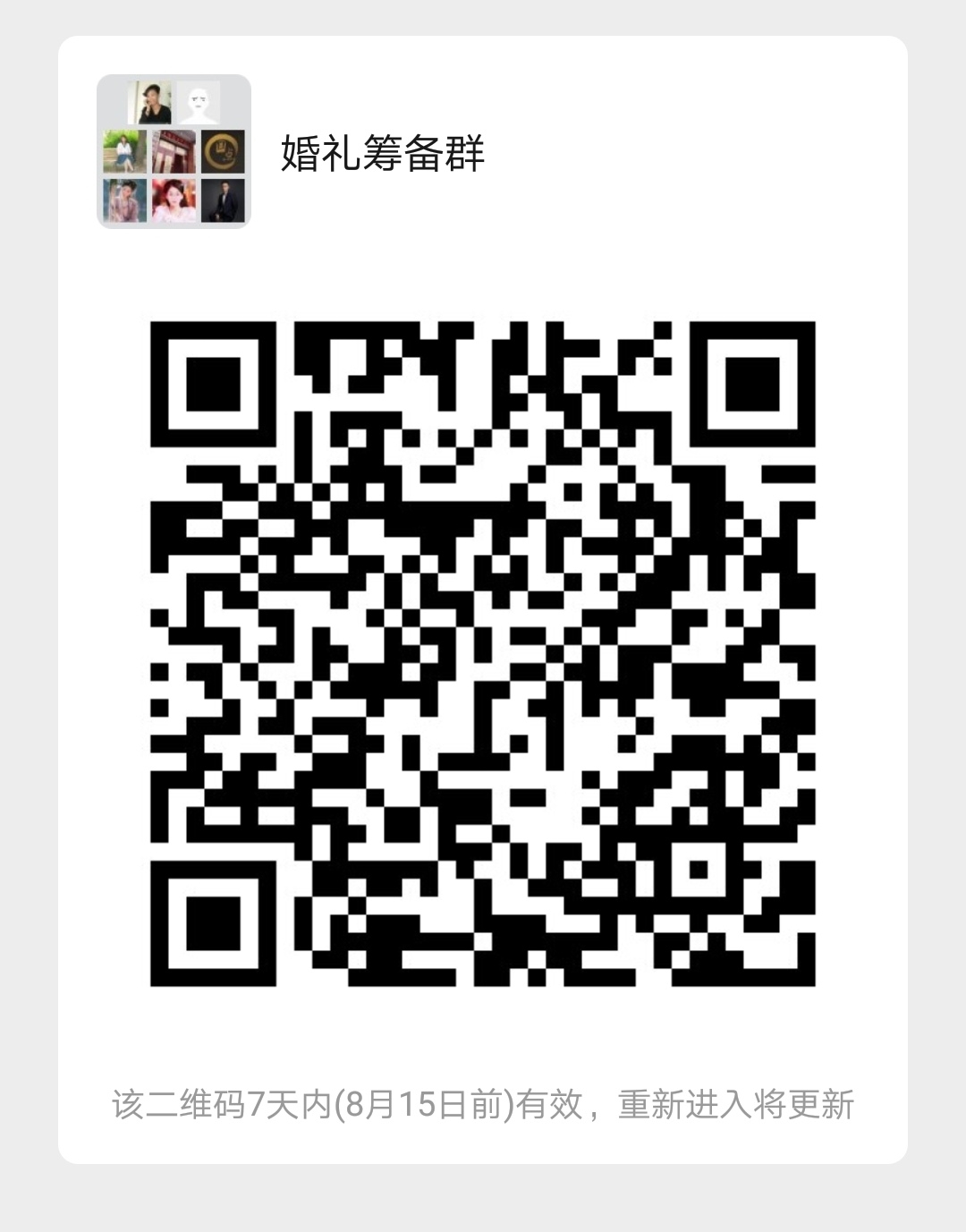 5月份结婚，整理了这些表格，打算网上买这些