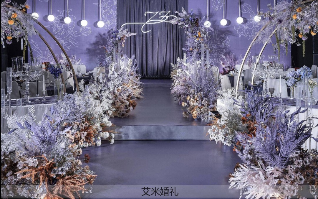 （艾米婚礼）蓝色梦幻城堡婚礼