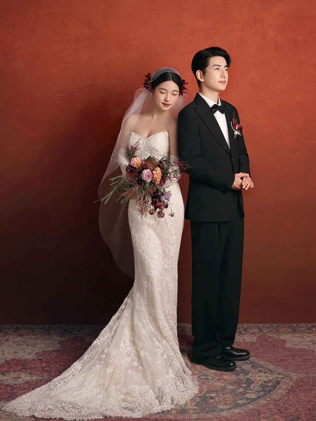 2025新主题 复古鱼尾婚纱照