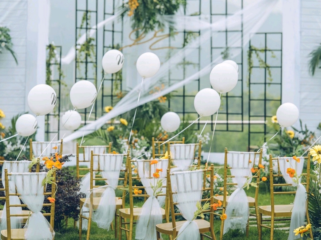 【夏日精选】户外小清新白绿婚礼