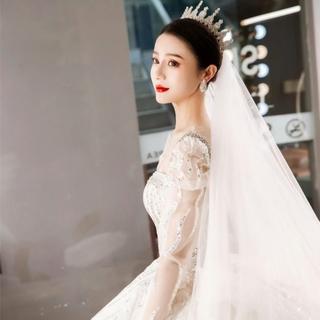 韩系简约新娘婚礼现场造型