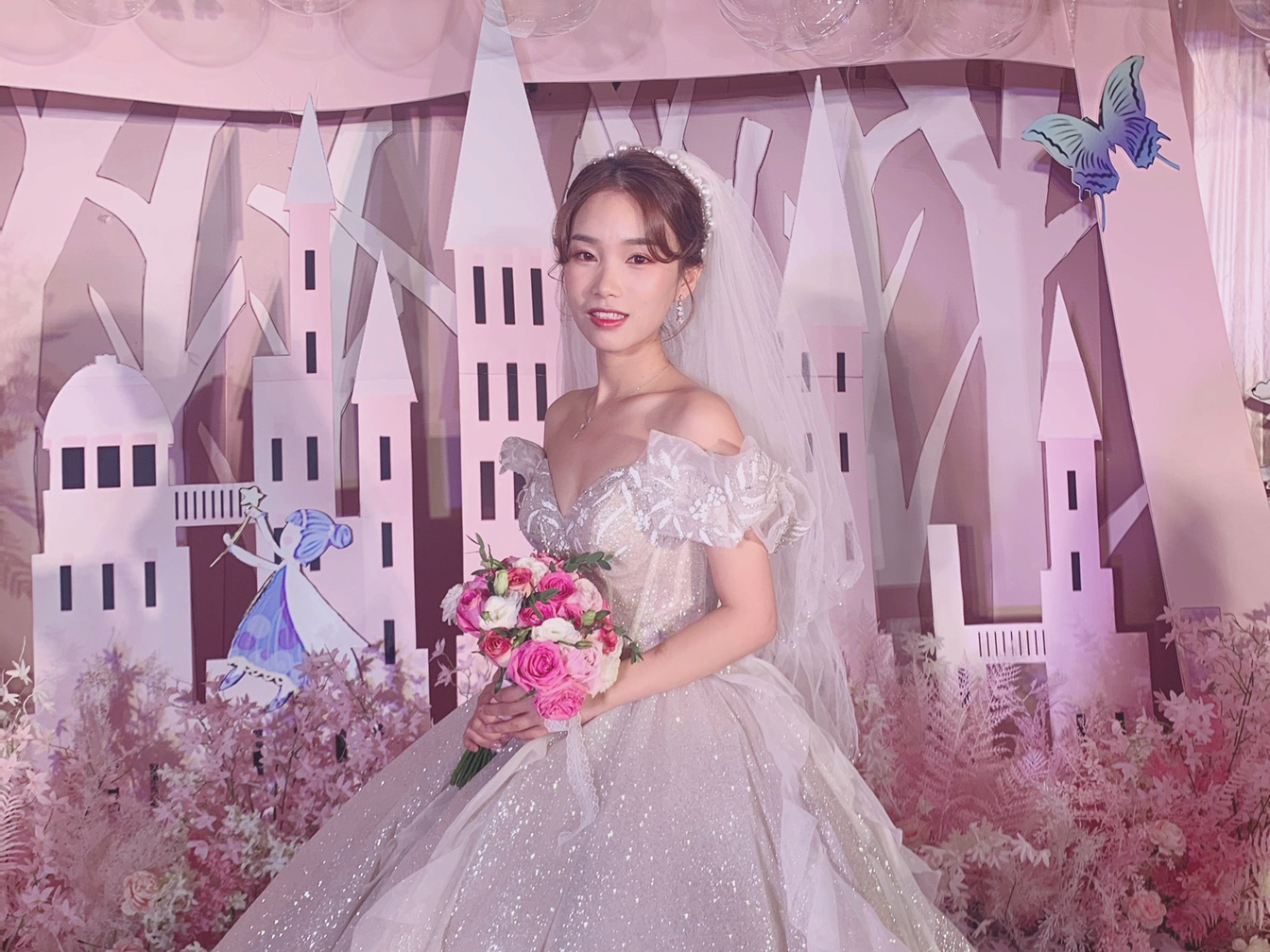 【Jenny造型】简约唯美韩式新娘资深化妆师全程