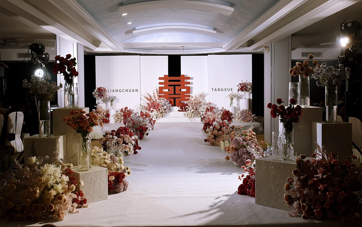 哇！包头小预算简约风婚礼竟然可以这么高级