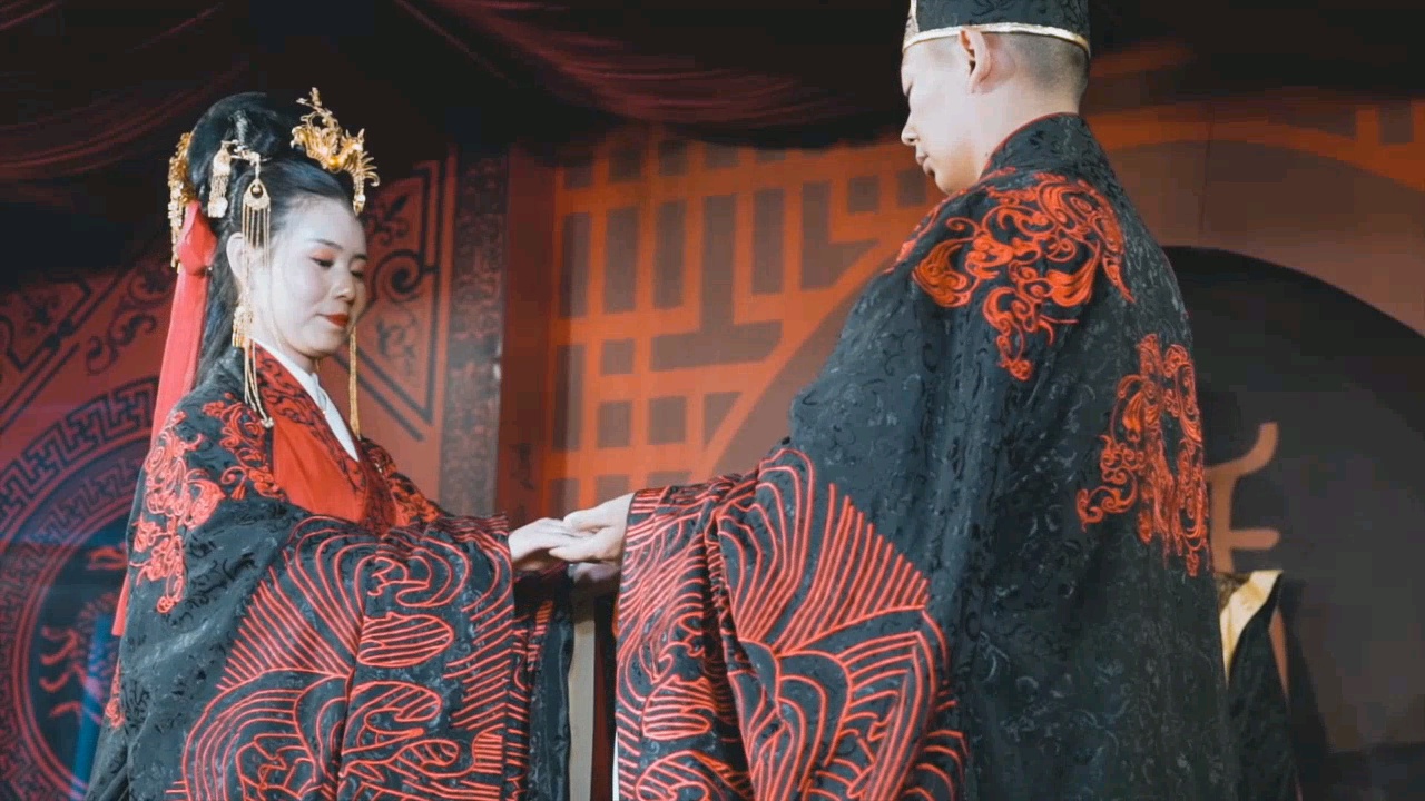 【墨紫薇】古风古韵的周制汉式婚礼
