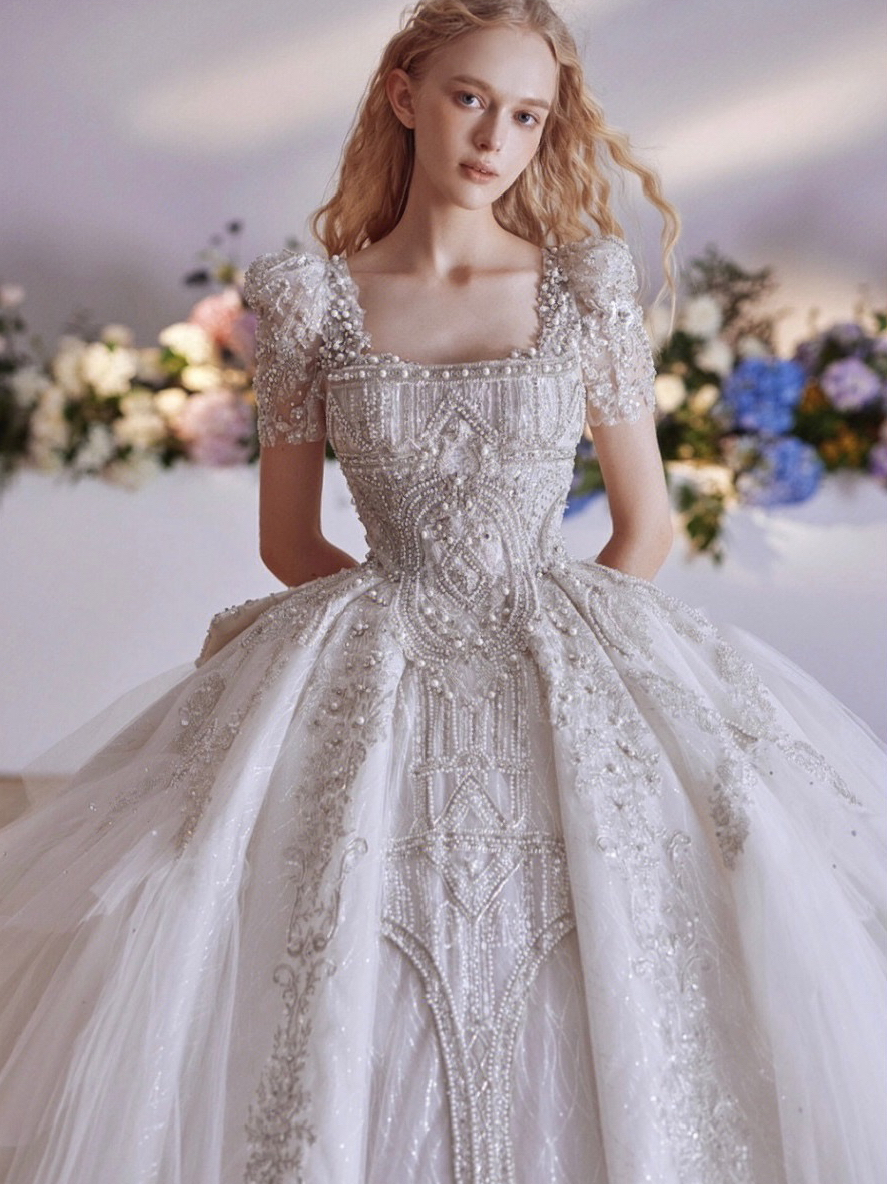 高级婚纱礼服跟妆全套系