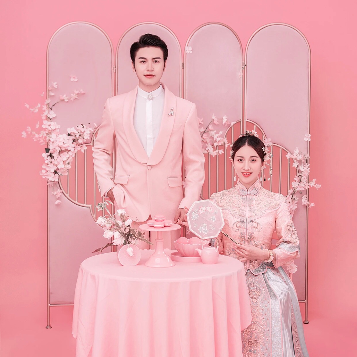 时尚巴黎-全新系列·新中式婚纱照