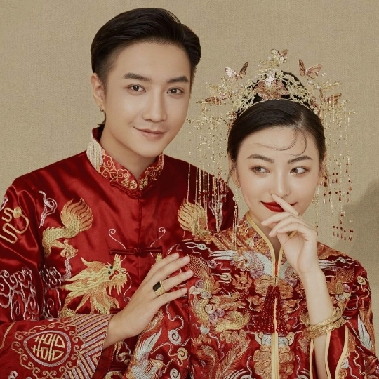 中式秀禾，端庄大气，经典永流传，