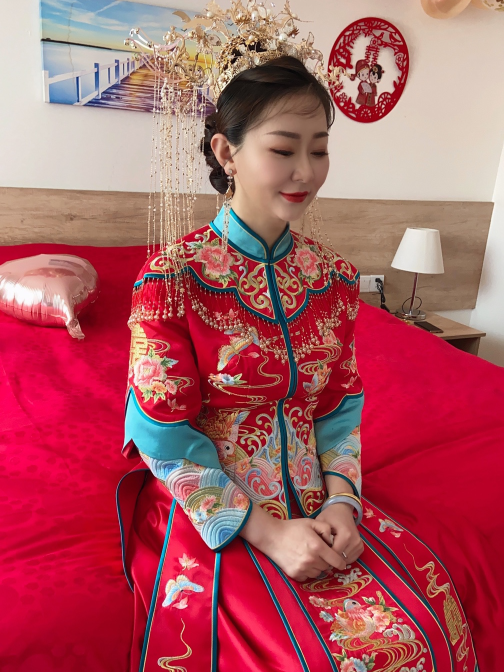 新款精美（秀禾+拖尾+敬酒+男士西裝）