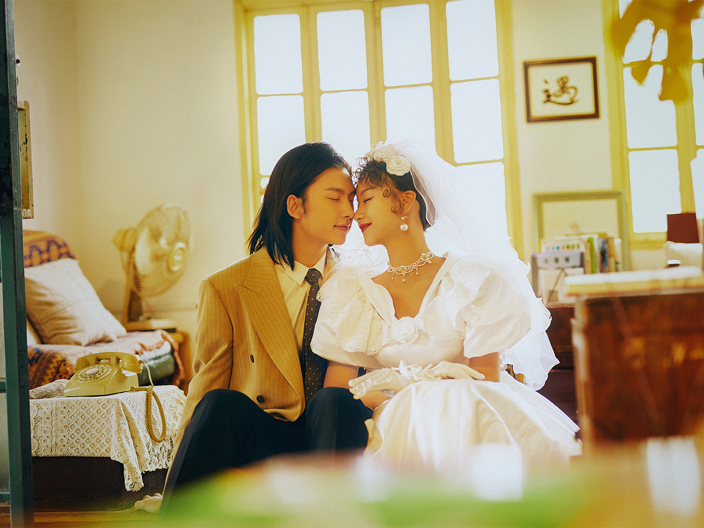 油画婚纱照真的太绝了丨一起感受复古的浪漫