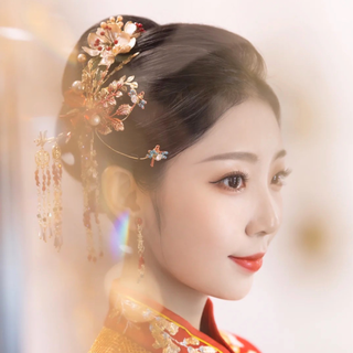中式新娘古典温婉风格时尚又经典