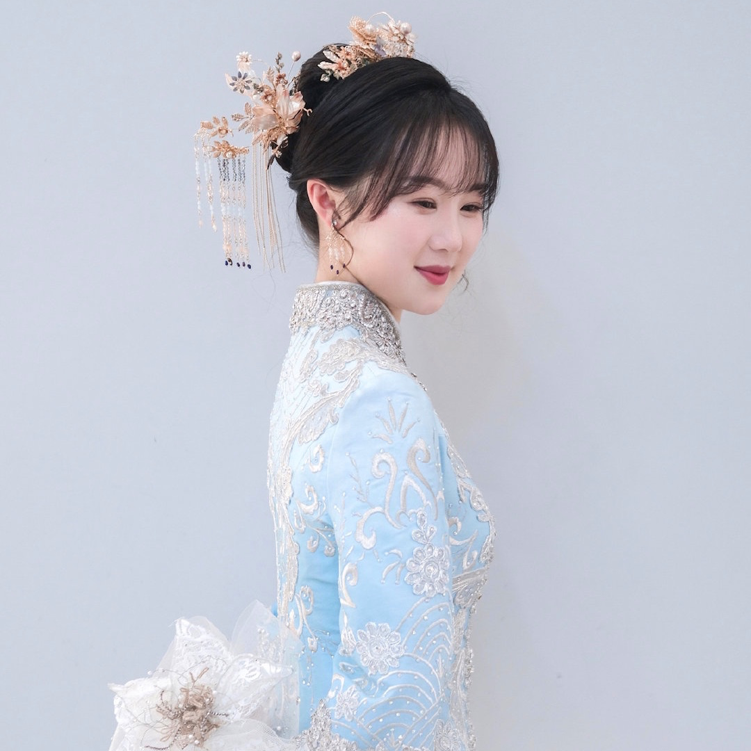中式風格新娘溫婉端莊系列