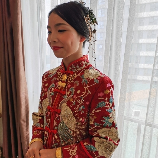 祝陈小姐 新婚快乐，百年好合