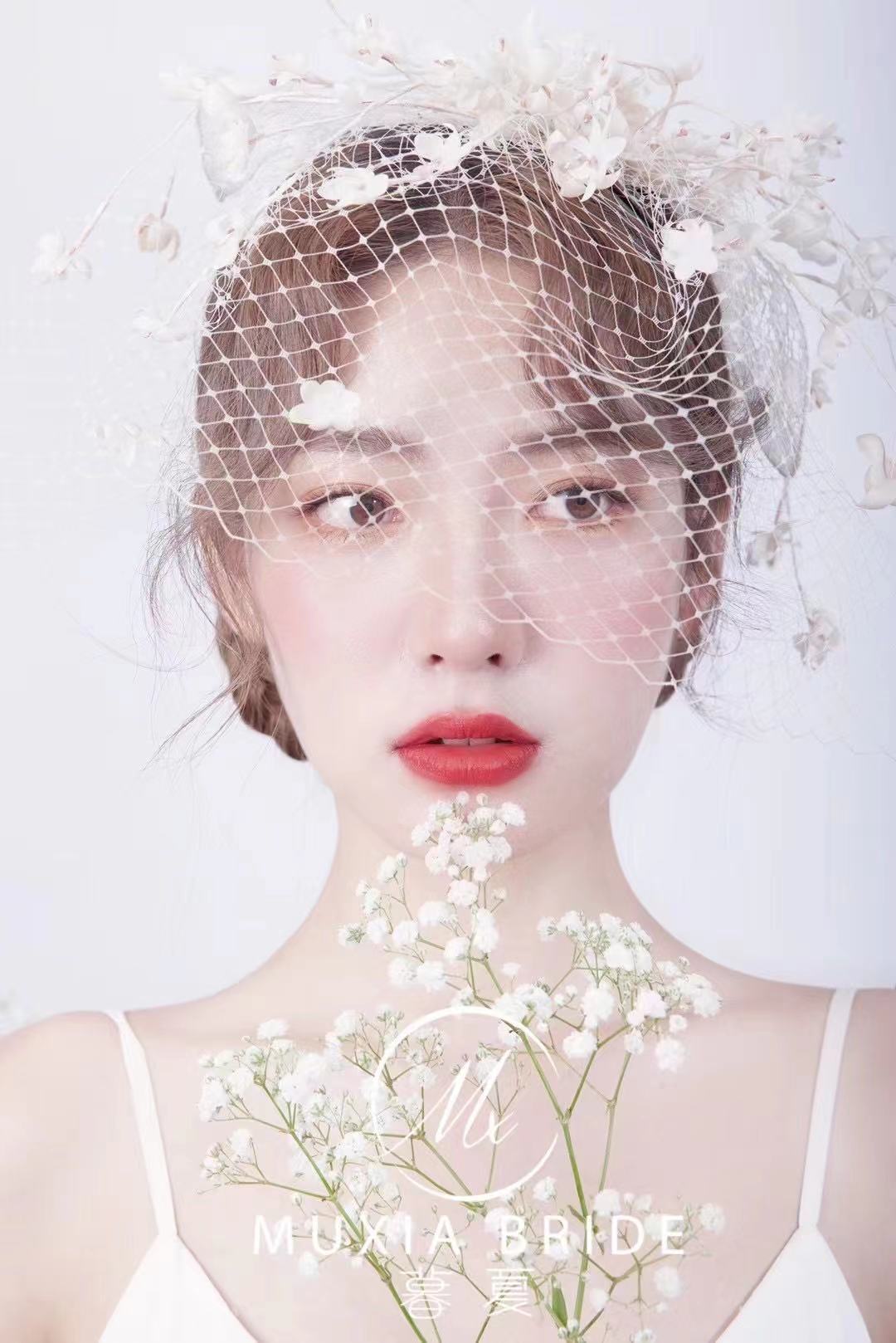 灵动甜美少女系新娘妆、很讨喜很减龄妆面