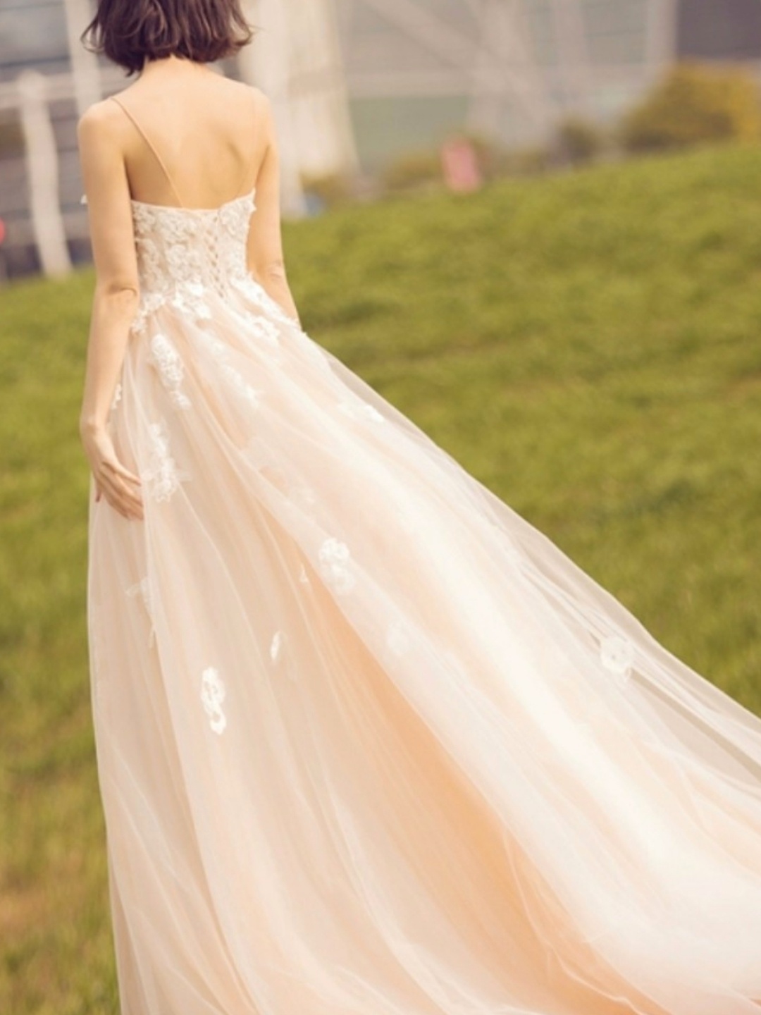 （三件租赁超值）大摆主纱 秀禾 敬酒服