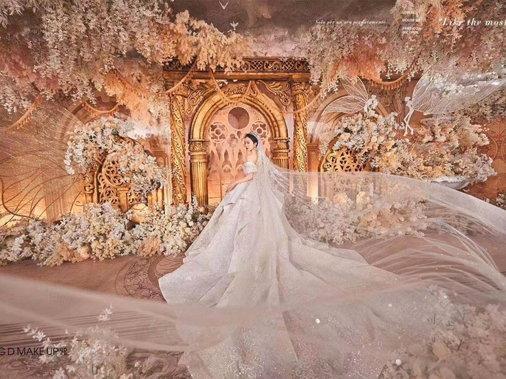 唯美新娘婚礼定制跟妆