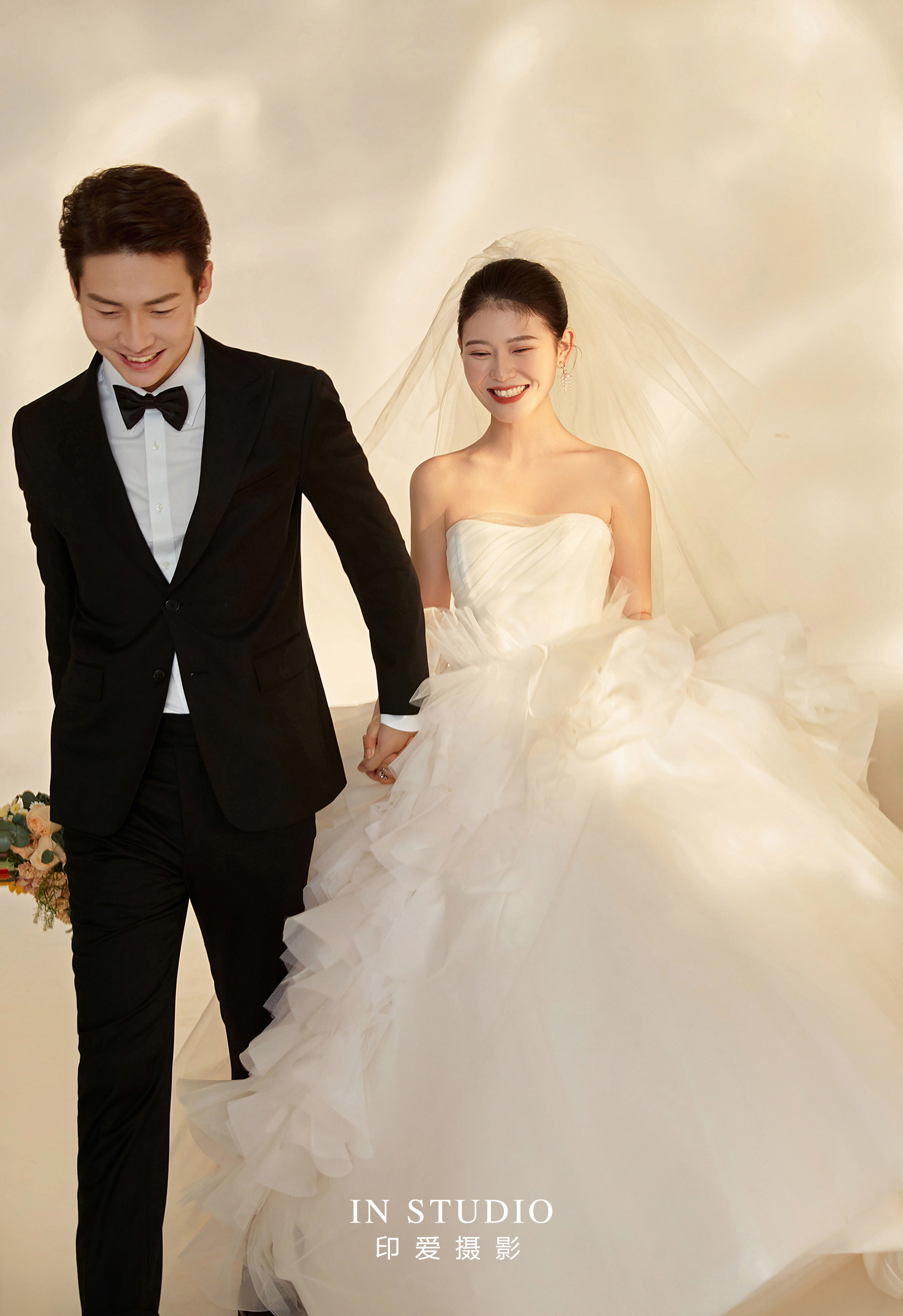 2023爆火的水波纹光影婚纱照